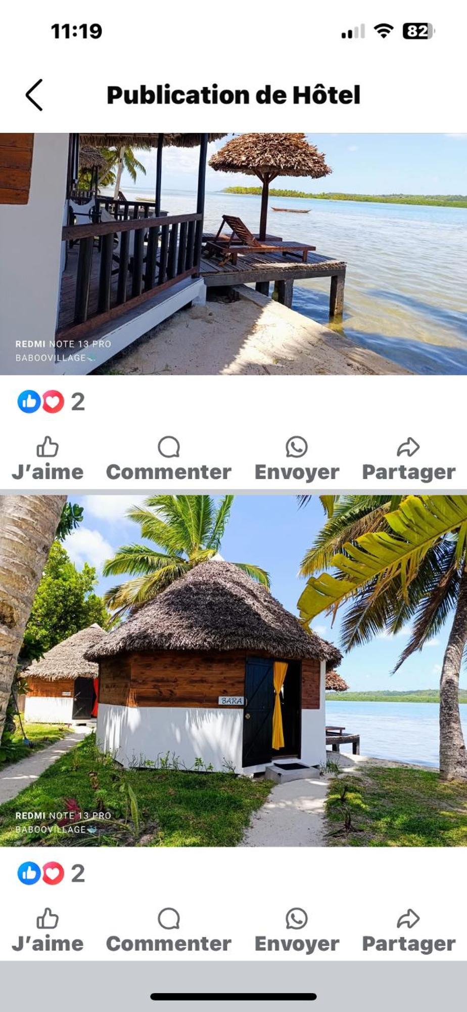 Hotel L Hippocampe à Maroantsetra Extérieur photo